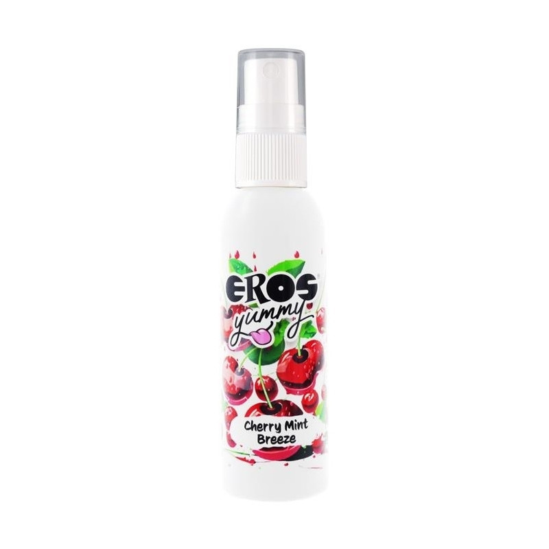 Eros Spray Corporel à Lécher Yummy Cerise Menthe 50 ml
